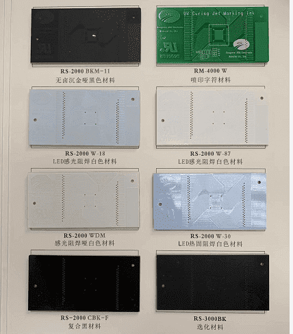 A kind of solder mask oil 1